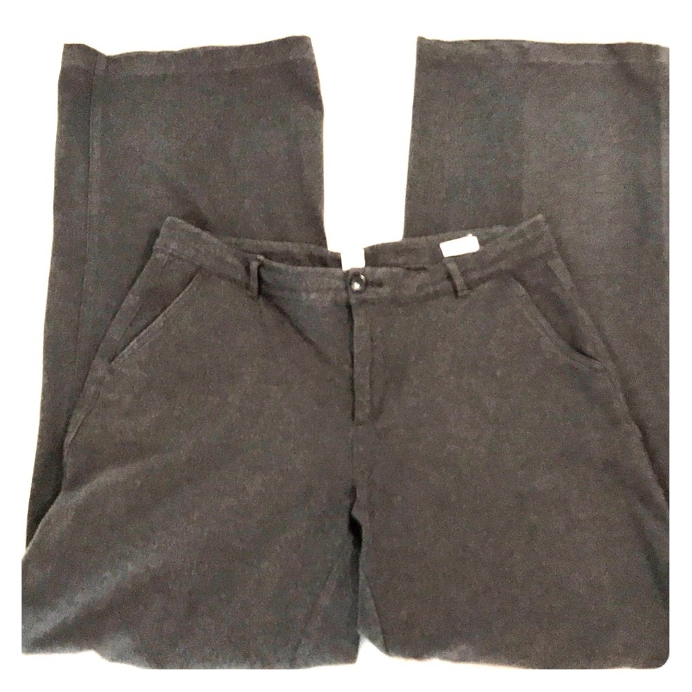 Gap Wide Leg Gray Trousers-size 12 tall